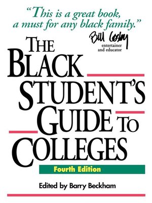 cover image of The Black Student's Guide to Colleges